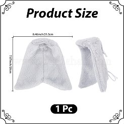 1 x warmer Schal aus Plüsch für Papageiennestervögel&nbsp;AJEW-CN0006-43