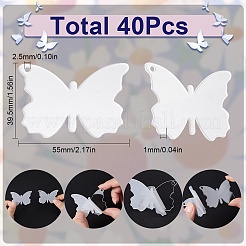 40 Stück transparente Acrylplatten&nbsp;FIND-SC0005-53