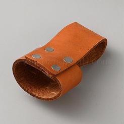 Porte-marteau en cuir de vache&nbsp;AJEW-WH20098-077B-01