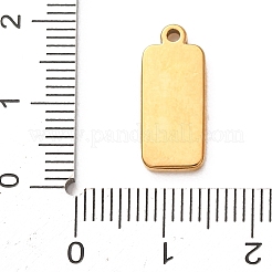 Cabochon-Fassungen für Anhänger aus Edelstahl 304&nbsp;STAS-Z204-04G-10