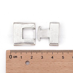 Stile tibetano ganci di blocco in lega di scatto&nbsp;TIBEB-A101306-AS-FF