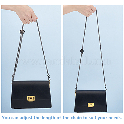 Chaînes de sac à main réglables en fer&nbsp;AJEW-WH0472-50EB