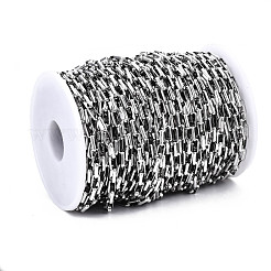 Catene a maglie rettangolari in acciaio inossidabile 304 anti-ossidazione&nbsp;CHS-T003-26C-P
