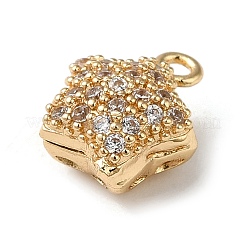 Colgante micropavé cubic zirconia de latón&nbsp;KK-F865-19G