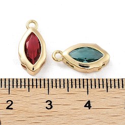 Vero ciondolo in ottone placcato oro 18k&nbsp;KK-H462-01G
