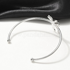 Bracelets manchettes en acier inoxydable 304&nbsp;BJEW-B107-01P