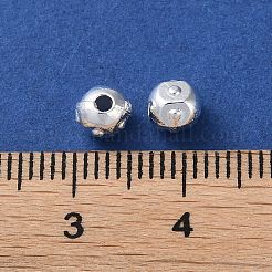 Aluminium Zwischen perlen&nbsp;PALLOY-F309-40S