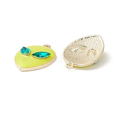 Pendentifs d'émail en alliage&nbsp;ENAM-B048-02D