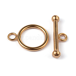 Ionenplattierung (IP) 304 Edelstahl-Ring-Knebelverschlüsse&nbsp;X-STAS-L176-13G