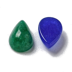 Gefärbte natürliche weiße Jade Cabochons&nbsp;G-Q173-02A-11