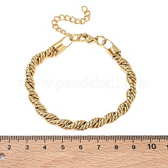 Bracciali a catena a corda tonda in acciaio inossidabile 304 da 6 mm&nbsp;SA-CBA2696-25G