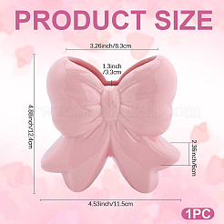 Bowknot Porzellanvasen-Ornamente&nbsp;AJEW-WH20006-389A