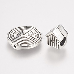 Tibetischer stil legierung perlen&nbsp;PALLOY-XCP0005-02AS
