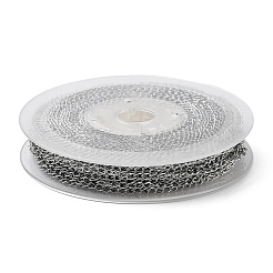 Chaînes rolo en acier inoxydable 304 résistant au ternissement&nbsp;STAS-M032-42P-3mm