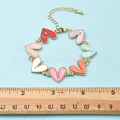 Gliederarmbänder aus Acryllegierung&nbsp;BJEW-FS00022