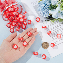 100 Stück Spritzenfilter aus Kunststoff&nbsp;AJEW-WH0752-495