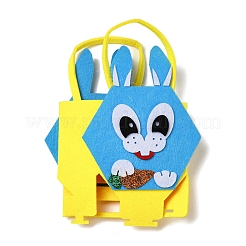 Vliesstoff-Osterkaninchen-Süßigkeitsbeutel&nbsp;LS-ABAG-P010-A03