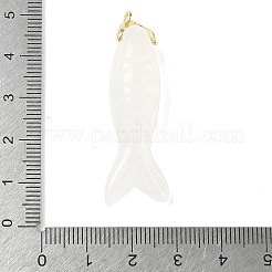 Natürliche Quarzkristall-Anhänger&nbsp;G-P599-08G-02