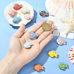 12 pièces de perles en porcelaine faites à la main de 12 couleurs&nbsp;PORC-CJ0001-59