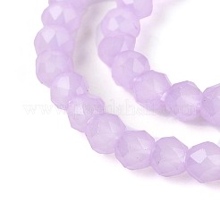 Chapelets de perles en verre imitation jade&nbsp;GLAA-T028-2mm-11D