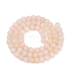 Colliers de perles en verre imitation œil de chat&nbsp;GLAA-N074-03A-08