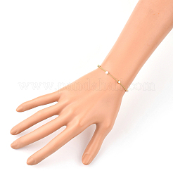 Bracciali in ottone in rilievo&nbsp;BJEW-JB05354