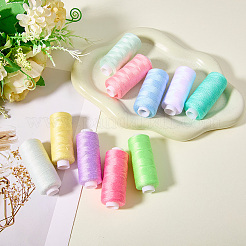 10 Stück 10 Farben Polyester-Nähgarn&nbsp;SENE-CY0001-05E