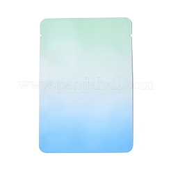 Bolsas de regalo rectangulares de plástico bicolor con cierre de cremallera&nbsp;OPP-C003-01B-02
