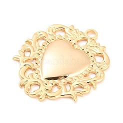 Pendentifs de placage en laiton&nbsp;KK-M261-03G