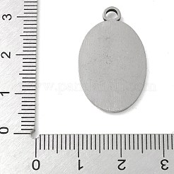 Ciondoli in acciaio inox 304&nbsp;LS-STAS-L277-03B-P