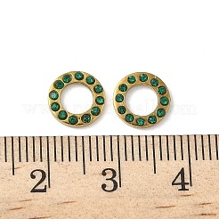 Strass-Cabochons aus Edelstahl 304&nbsp;STAS-A057-04G-G02