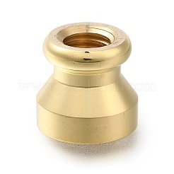 Teste di timbri in ottone con sigillo di ceralacca tono dorato natalizio&nbsp;AJEW-A058-01A