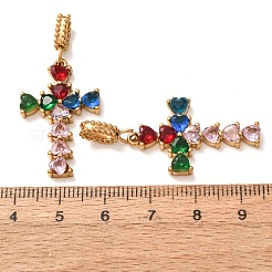 Pendentifs en strass en acier inoxydable 304&nbsp;RB-CBA5CCB-05C-G