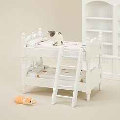 Holz kinder doppel-schicht etagenbett miniatur ornamente&nbsp;PW-WG88645-01