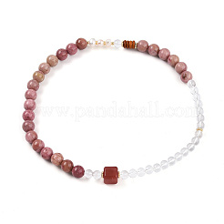 Runde Wickelarmbänder aus natürlichen Süßwasserperlen&nbsp;BJEW-T022-07
