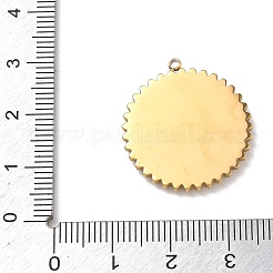 Ciondoli in strass in acciaio inossidabile 304&nbsp;STAS-P453-16G-02