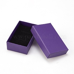 Pappschmuck Anhänger / Ohrringboxen&nbsp;LS-CBOX-L007-006D