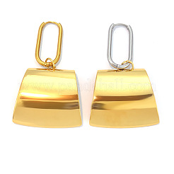 Pendientes colgantes de aro de acero inoxidable 304&nbsp;WG2B254-01