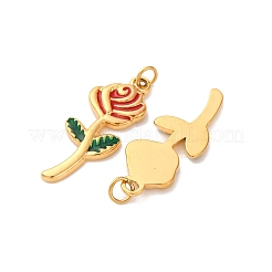 304 Edelstahl-Emaille-Anhänger&nbsp;STAS-U061-09G