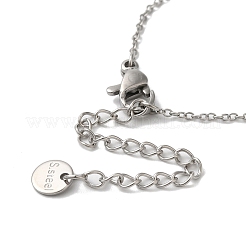 Edelstahl-Armbänder mit königsblauer Emaille und bösem Blick und Sternring für Frauen&nbsp;BJEW-G719-05P
