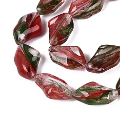 Handgemachte Murano Glas Perlen Stränge&nbsp;LA-N046-02G