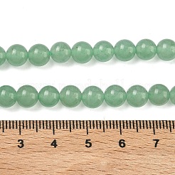 Natürlichen grünen Aventurin Perlen Stränge&nbsp;GSR6mmC024