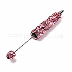 Stylo à perles en fer&nbsp;AJEW-K049-01E