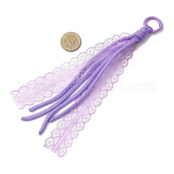 5 pz 5 colori cordoncino in poliestere pizzo pendenti decorazioni&nbsp;HJEW-JM04332