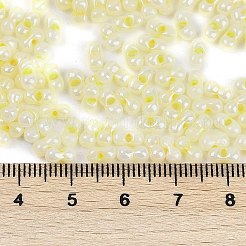 Undurchsichtige Farben Glanz Glas Saatperlen&nbsp;X1-SEED-K010-04H