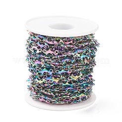 Catene a maglie in acciaio inossidabile 304 color arcobaleno&nbsp;STAS-P219-68M
