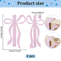 2 crochet en fer pour nœud papillon&nbsp;FIND-WH0366-425