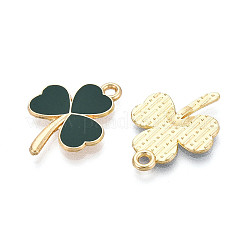Pendentifs en émail d'alliage de saint patrick&nbsp;X-ENAM-T023-08B