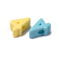Perline europei acrilici opachi&nbsp;OACR-S072-04B