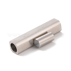 Fermoirs magnétiques en acier inoxydable 304 résistant au ternissement avec emembouts collées&nbsp;STAS-F276-05P-01